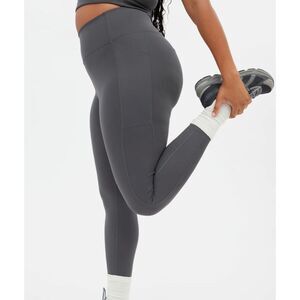 Girlfriend Collective Moon Compressive Pocket Legging Grey, XL (B1)